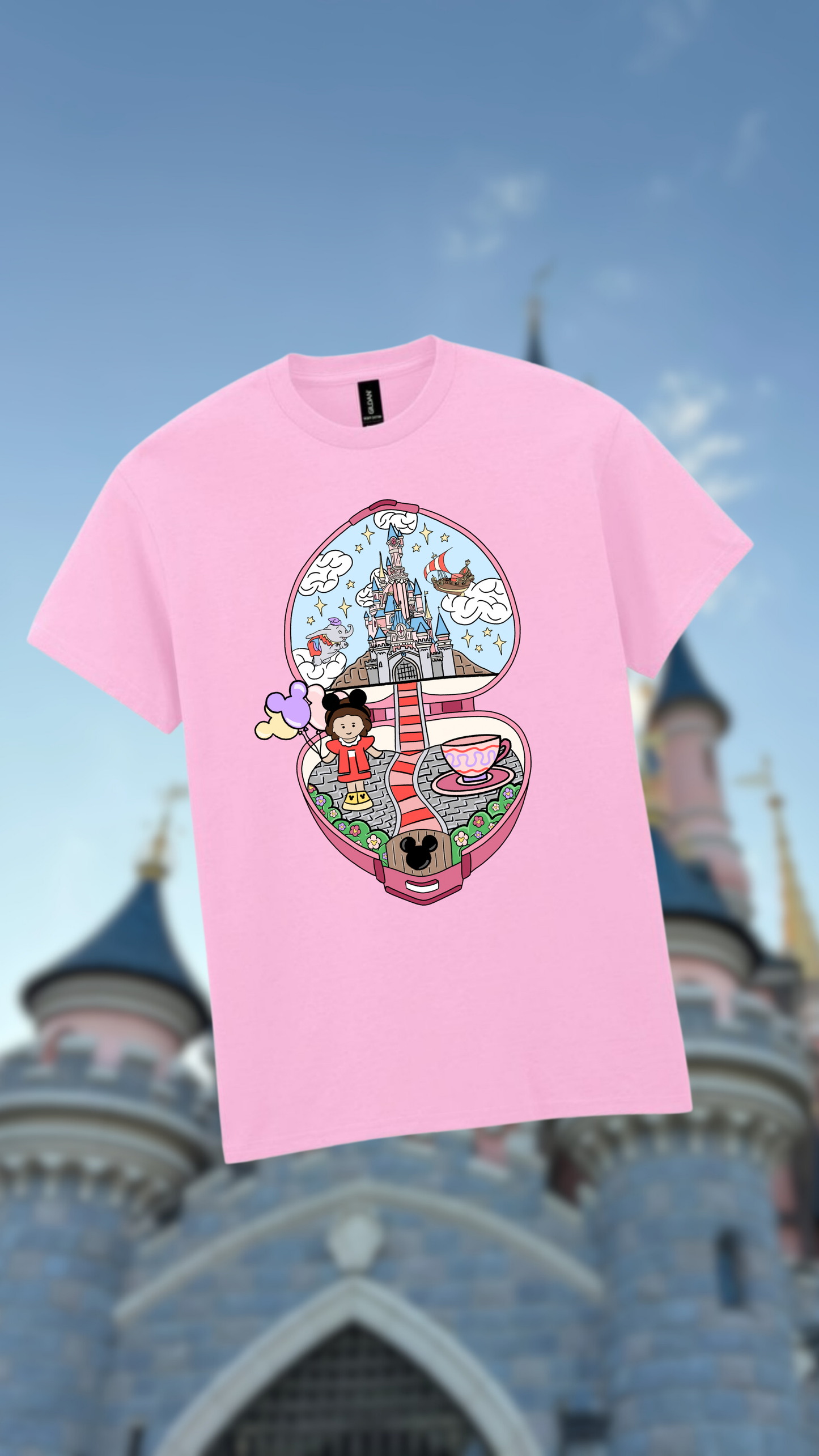 Paris Castle Tour Dolly Pocket Exclusive Design