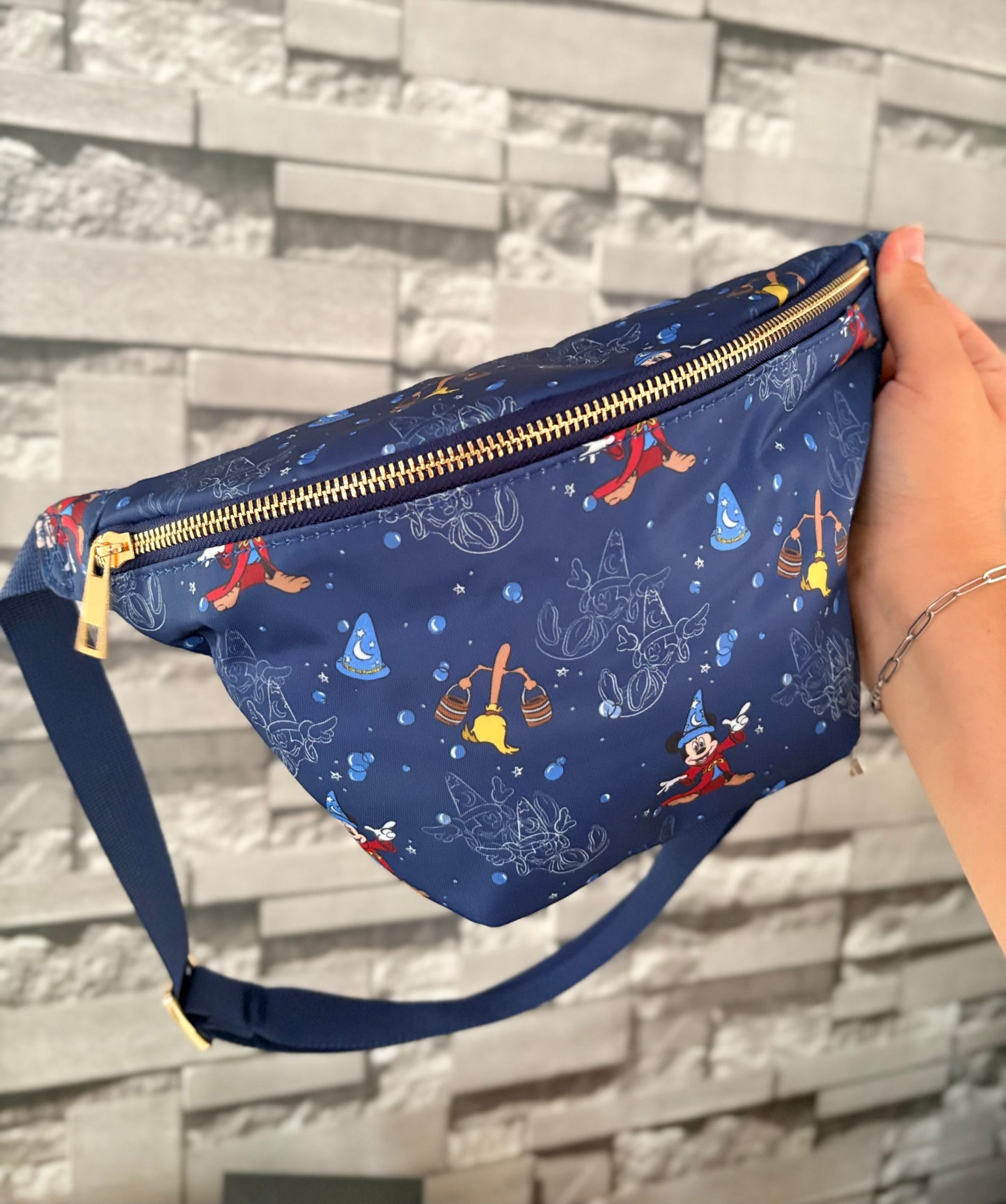 Sorcerer Mouse Sketch Bum Bag
