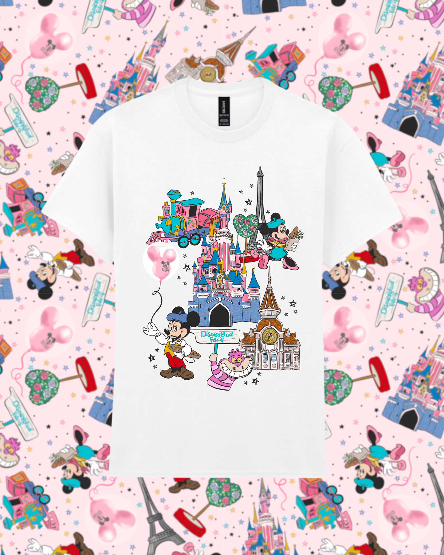 Magical Mouse Pink Paris Castle and Friends