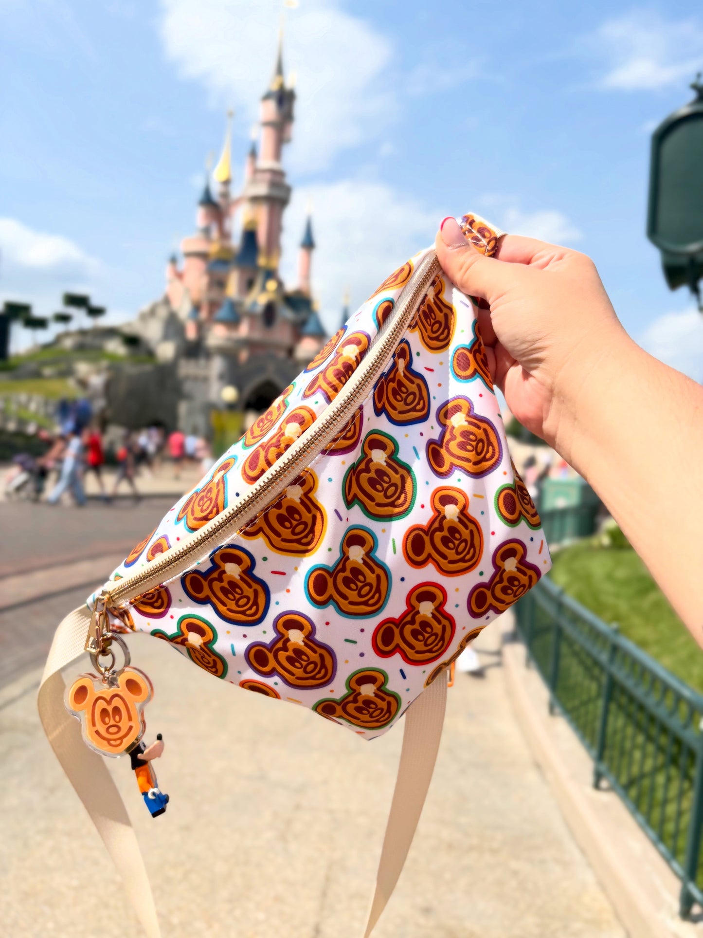 Rainbow Magic Mouse Waffle Bum Bag