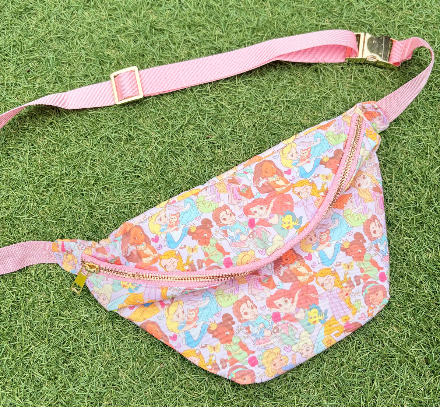 Animated Baby Princess and Sidekicks Bum Bag