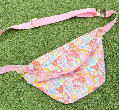 Animated Baby Princess and Sidekicks Bum Bag