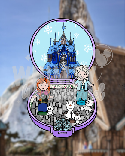 Ice Castle Queen Dolly Pocket Exclusive Design