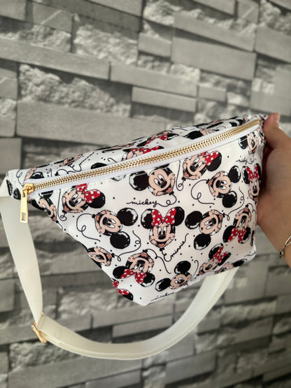 *PRE ORDER * Theme Park Foil Mouse Balloon Bum Bag