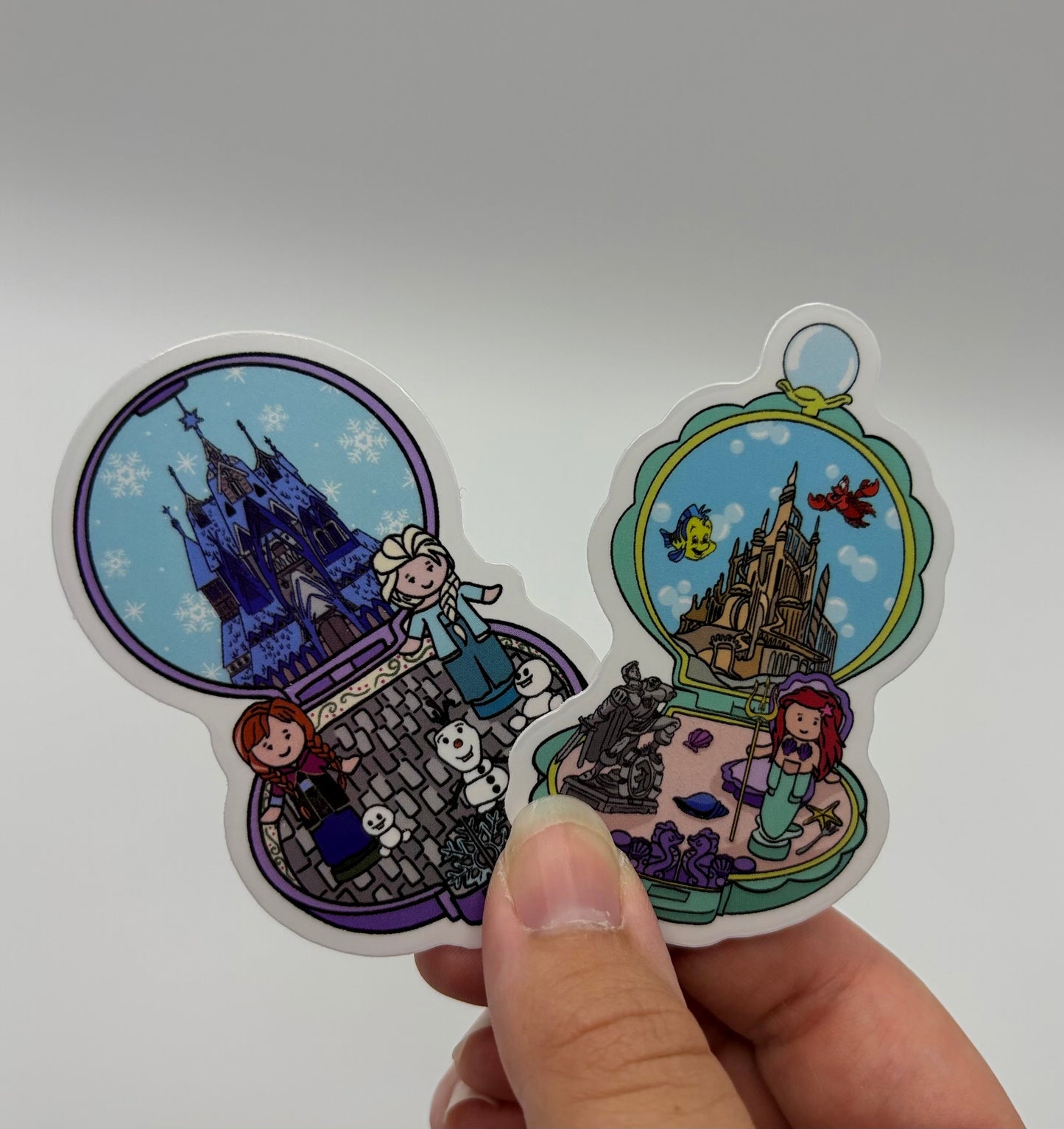 Assorted Clear Stickers