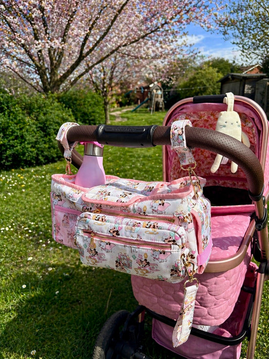 Magical Fantasy Pink Stroller Caddy