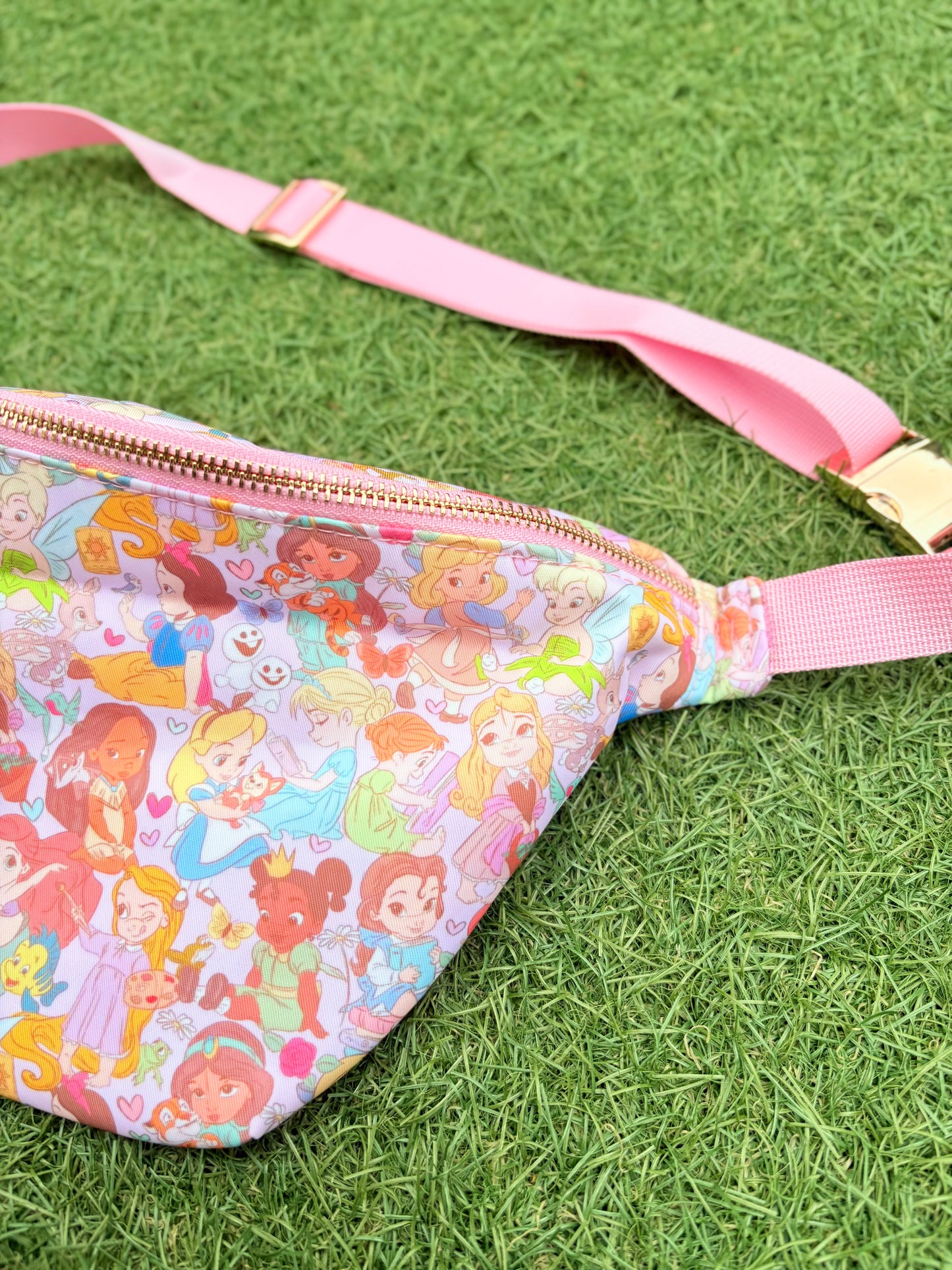 Animated Baby Princess and Sidekicks Bum Bag