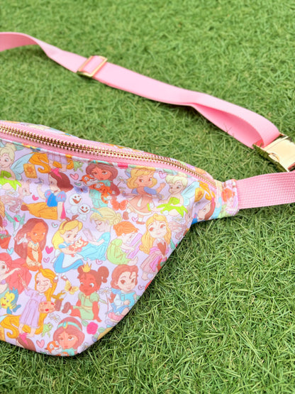 Animated Baby Princess and Sidekicks Bum Bag