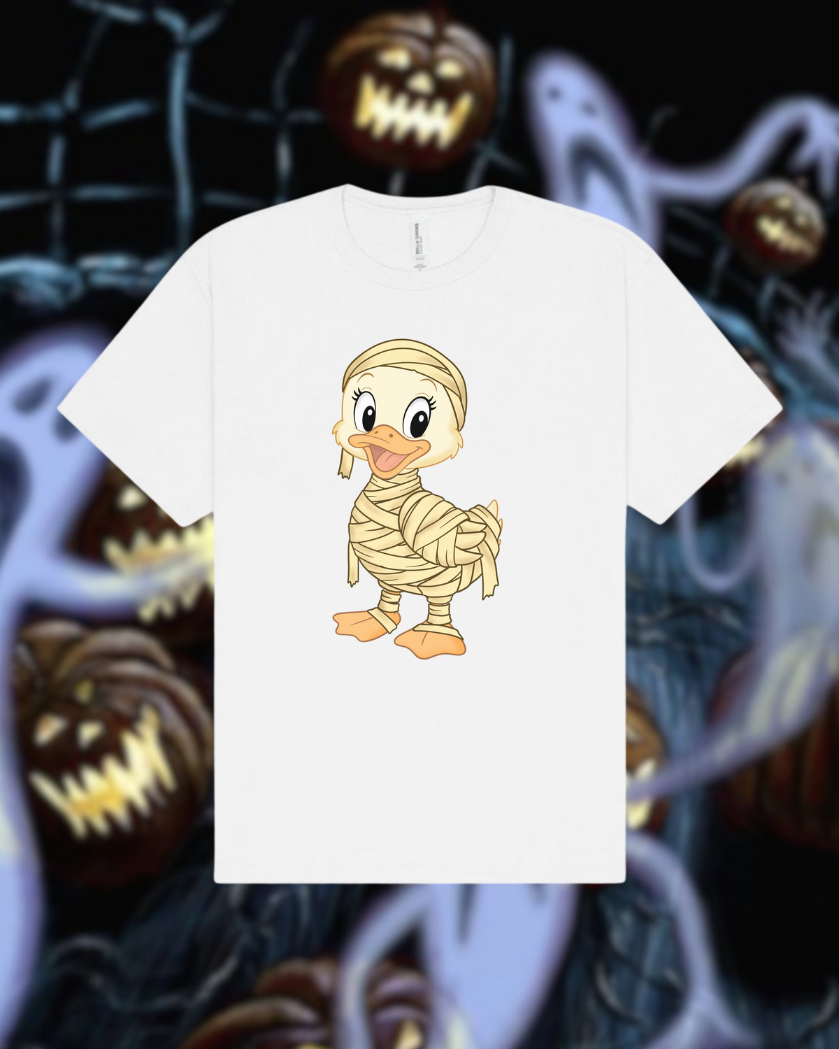 Halloween Mummy Button the Park Duck