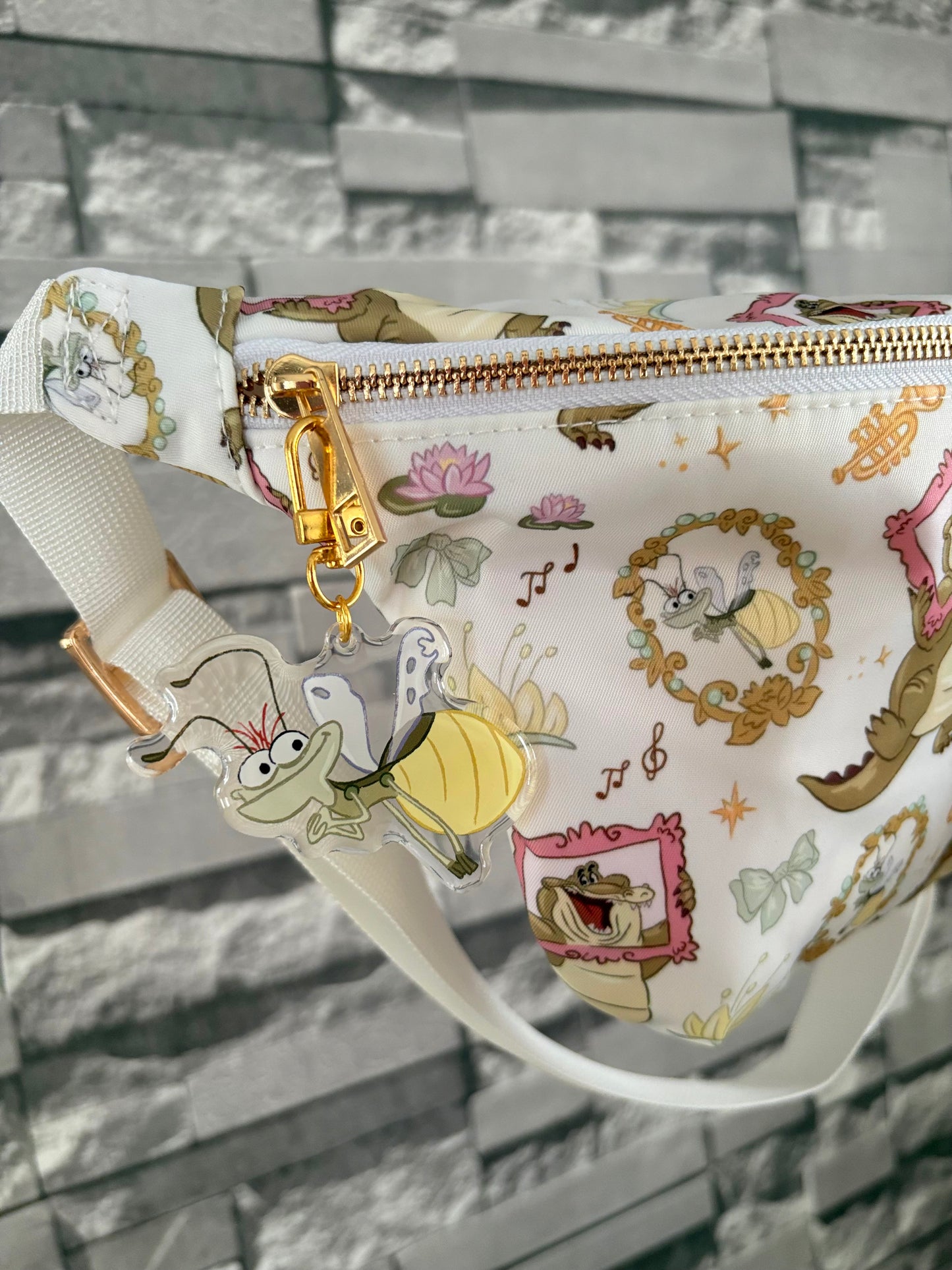 Ma Belle Evangeline Firefly Epoxy Gloss Acrylic Keyring