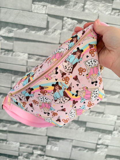*PRE ORDER* Theme Park Girl Doll Pink Bum Bag