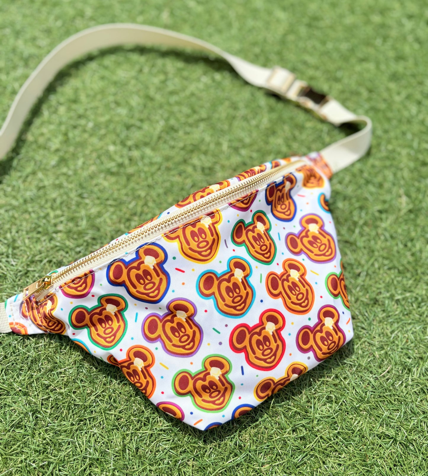 Rainbow Magic Mouse Waffle Bum Bag