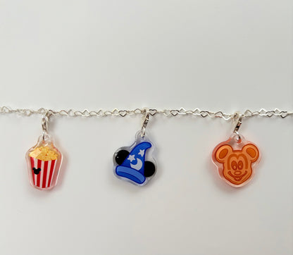 Clip On Acrylic Charms