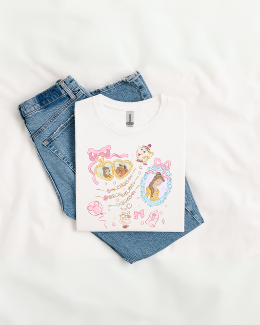 Princess and Beast Coquette Frames and Charm Bracelet