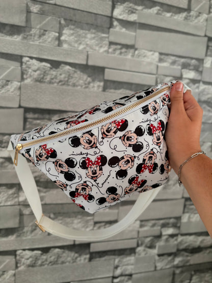 *PRE ORDER * Theme Park Foil Mouse Balloon Bum Bag