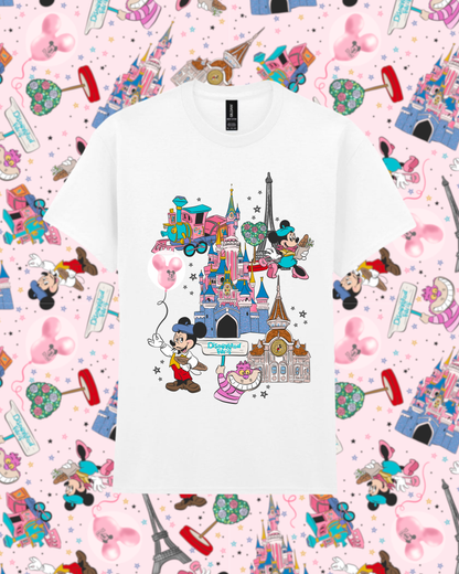 Magical Mouse Pink Paris Castle and Friends