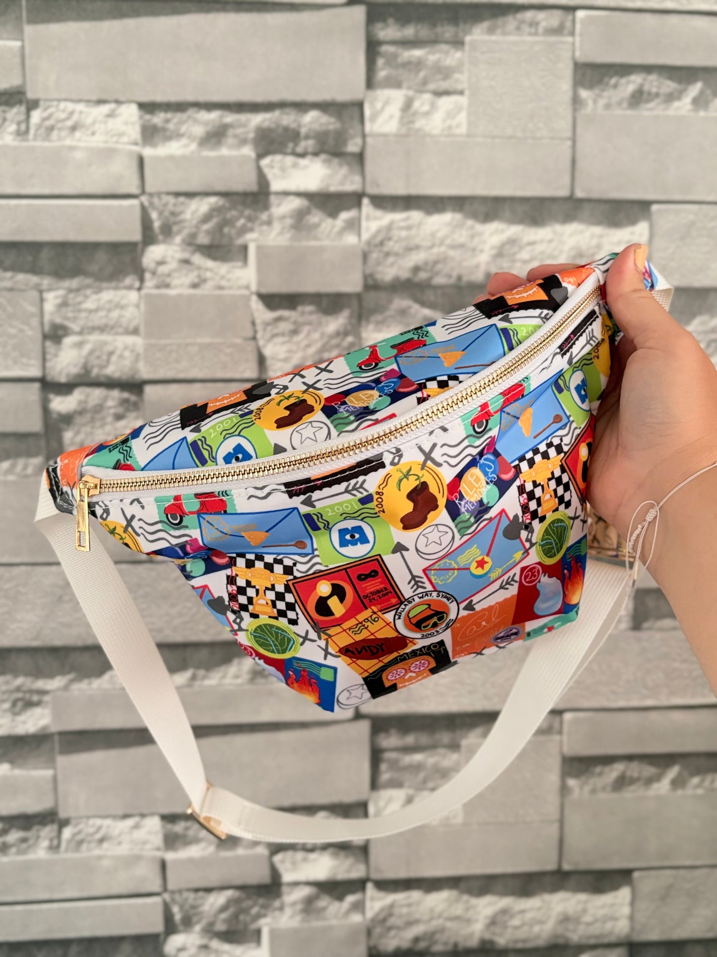 Animation Stamps Bum Bag