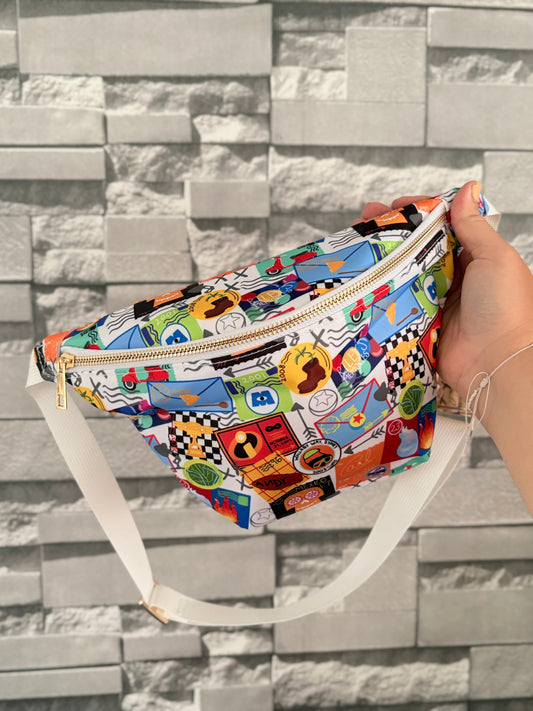 Animation Stamps Bum Bag