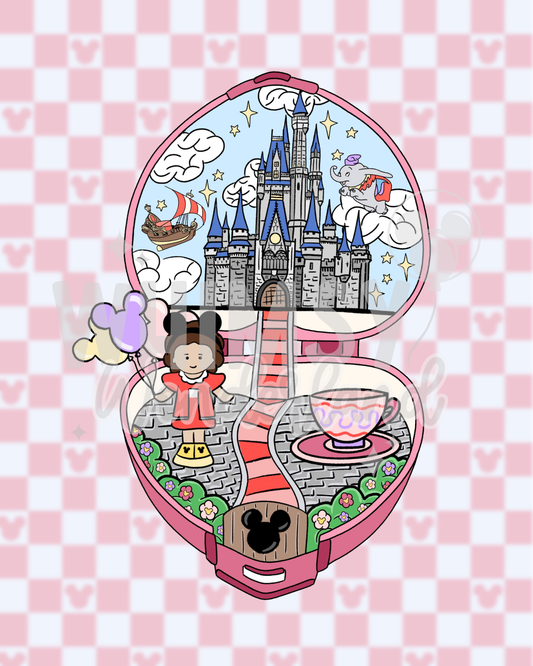 Florida Castle Tour Dolly Pocket Exclusive Design