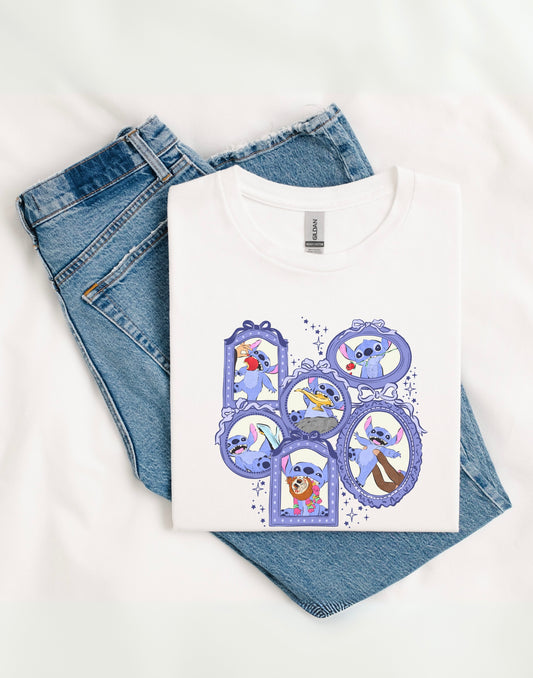 Blue Alien Experiment Coquette Frames