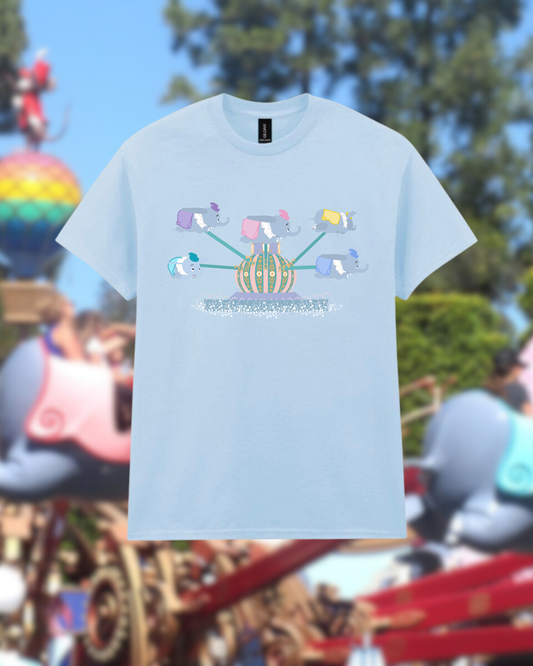 Flying Elephant Theme Park Ride