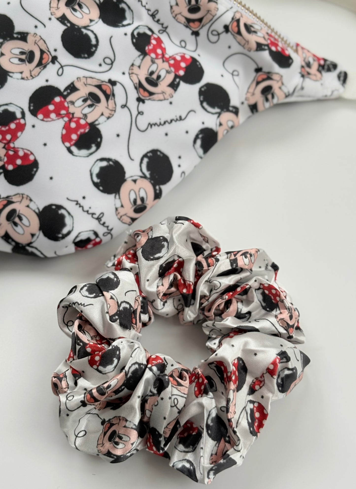 Foil Balloon Satin Scrunchie