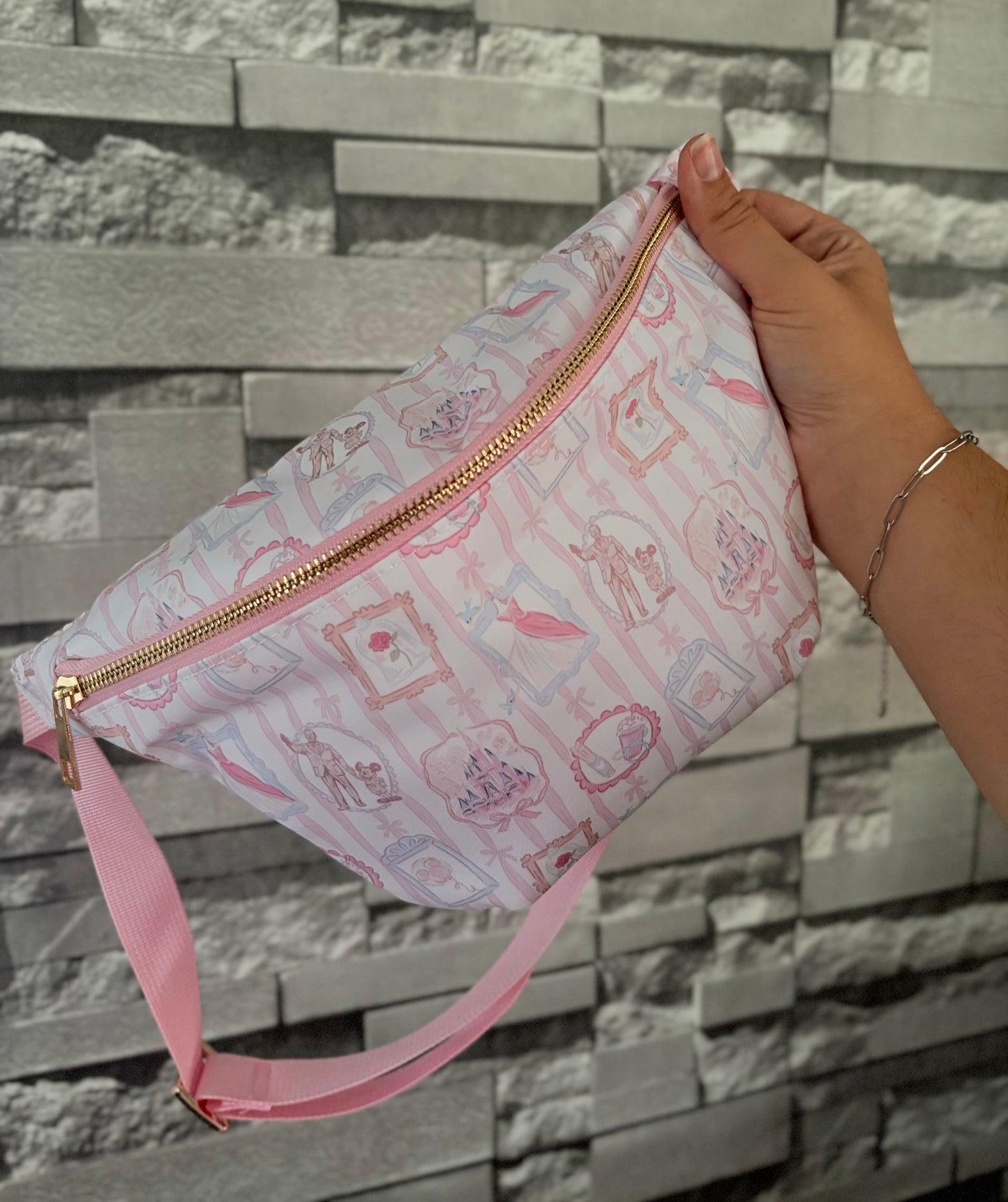 Pink Magical Theme Park Bum Bag