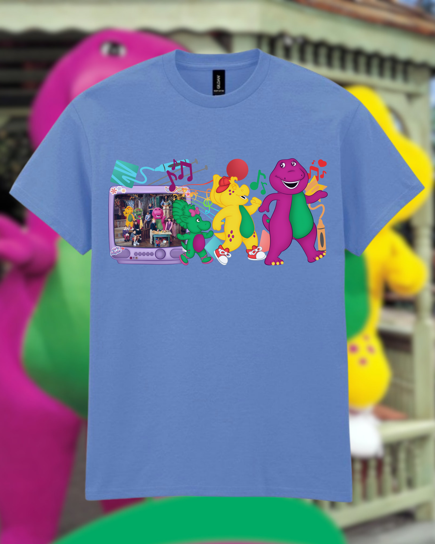 90’s TV Purple Dino and Friends