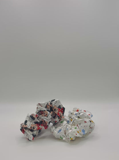 Foil Balloon Satin Scrunchie