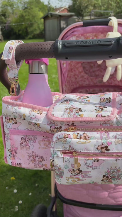 Magical Fantasy Pink Stroller Caddy