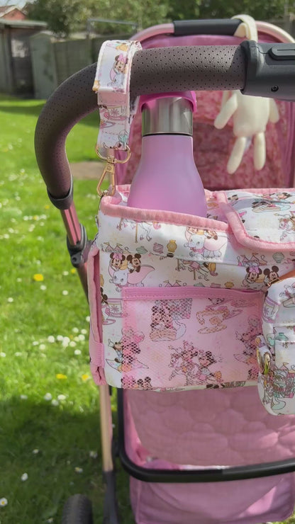 Magical Fantasy Pink Stroller Caddy