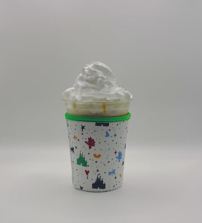 Main Street Coffee Satin Scrunchie